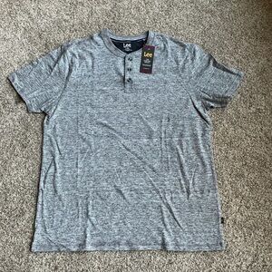 Henley style short sleeve shirt